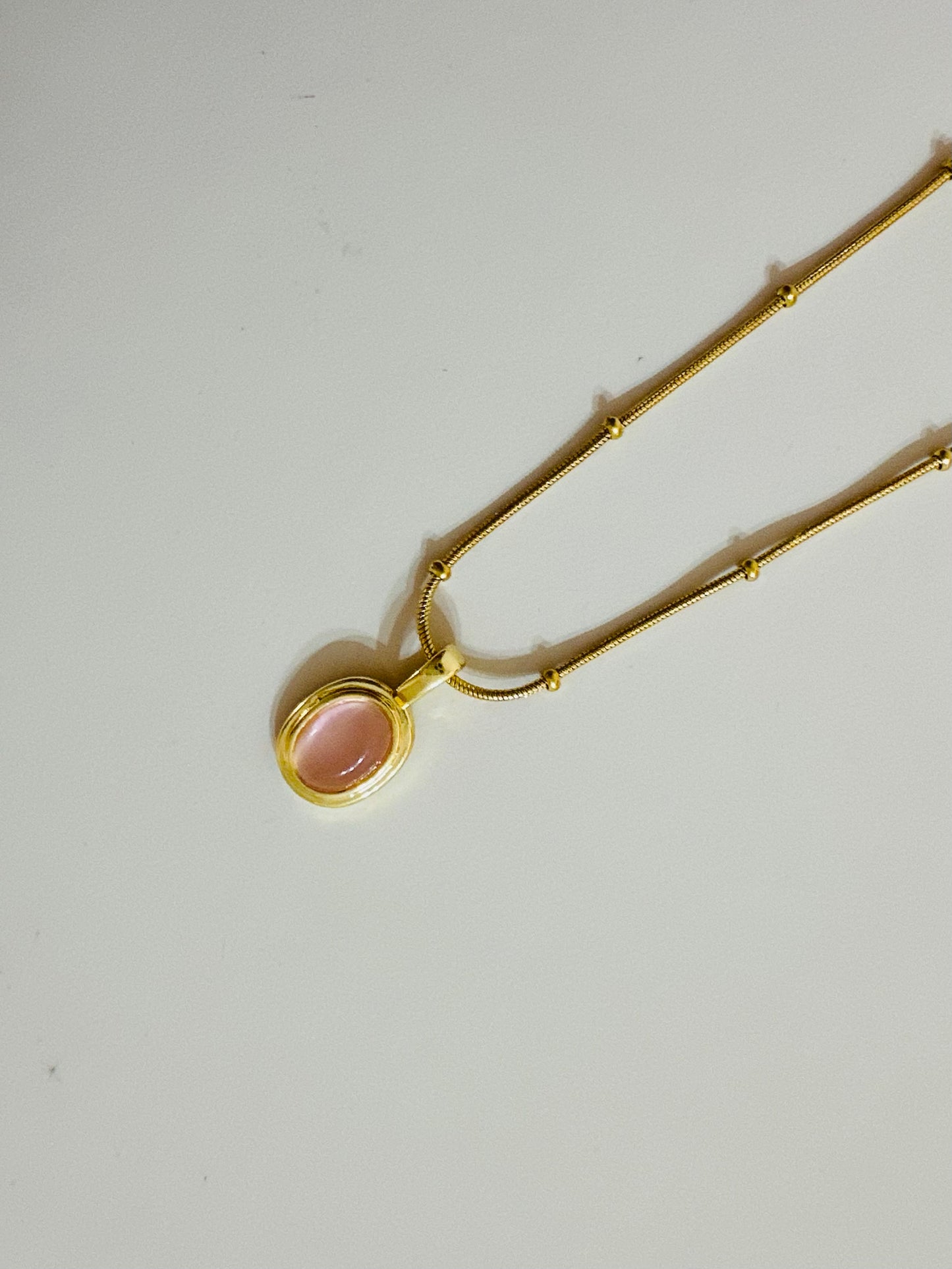 Pink necklace
