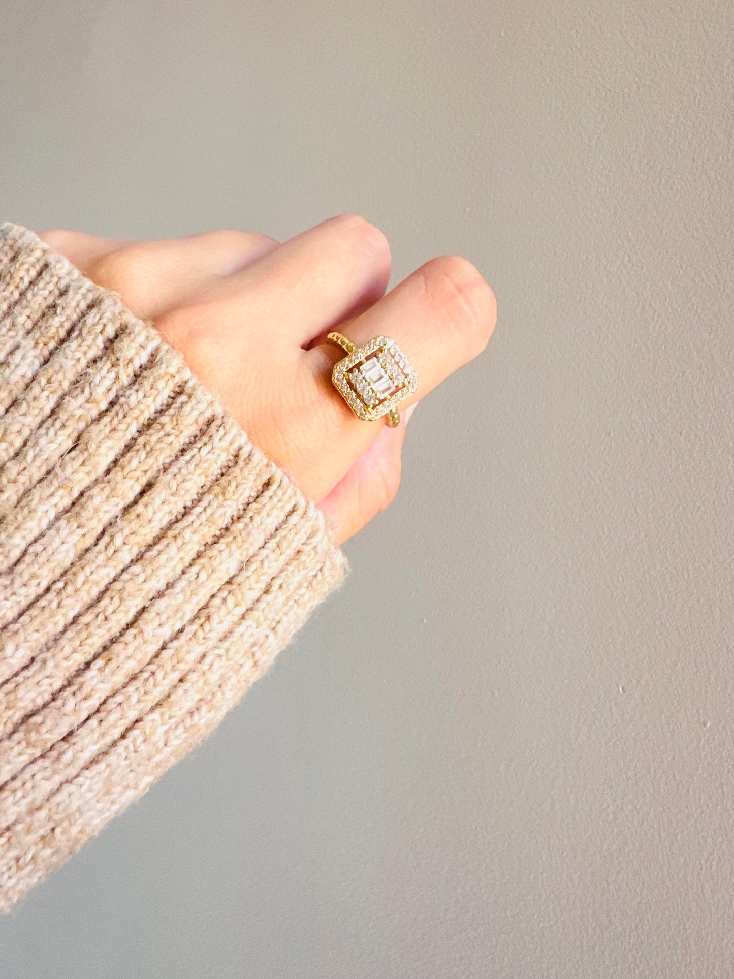 Gold Plated Stainless Steel Ring