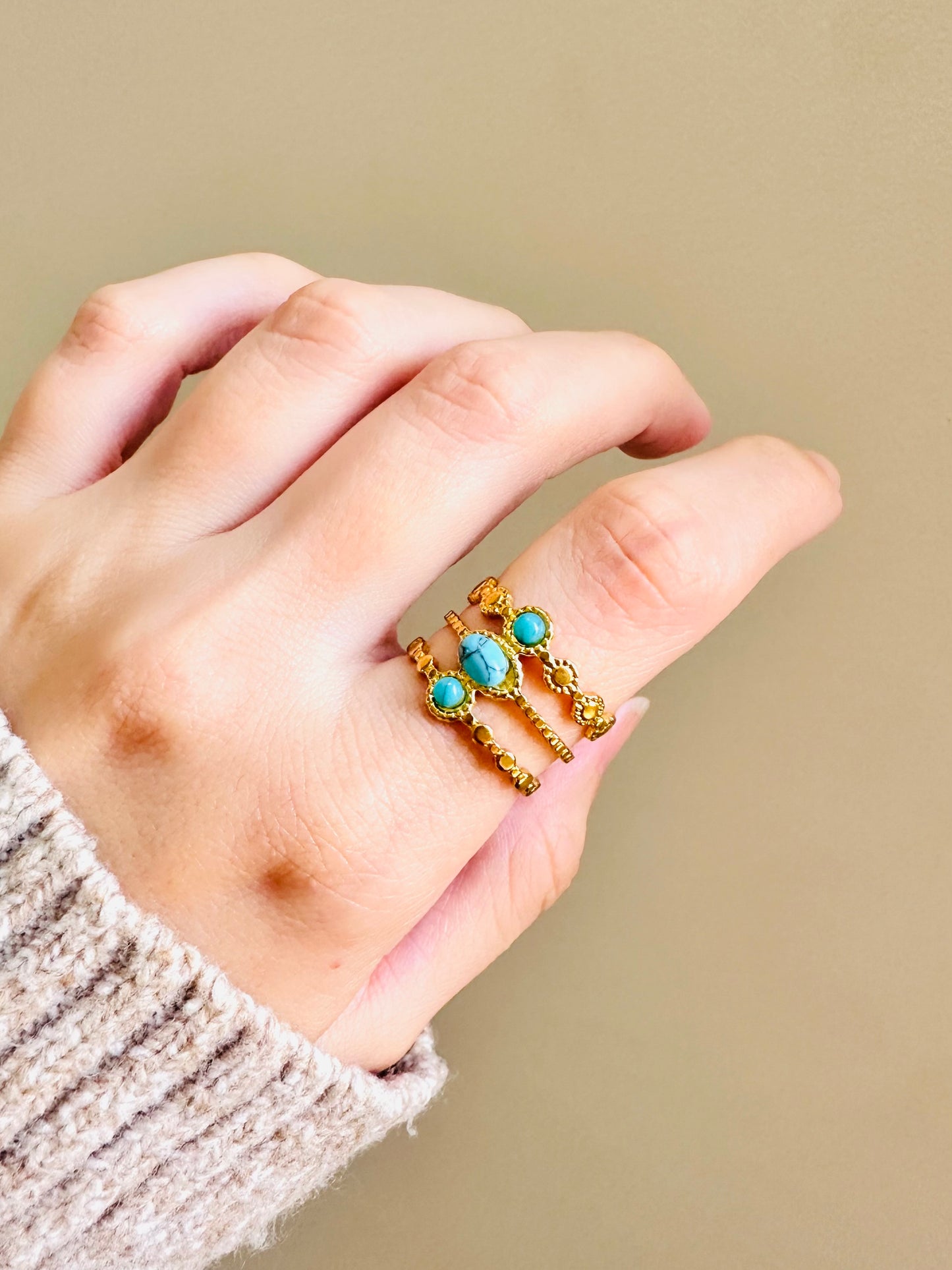 Blue Stone Ring
