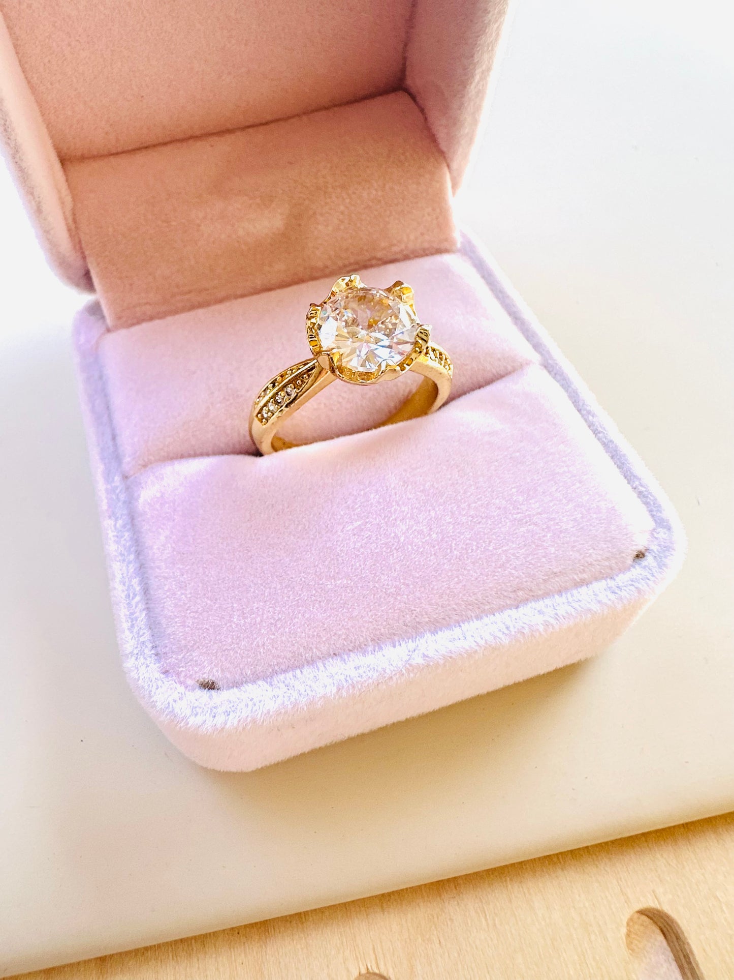 Ring gold plated