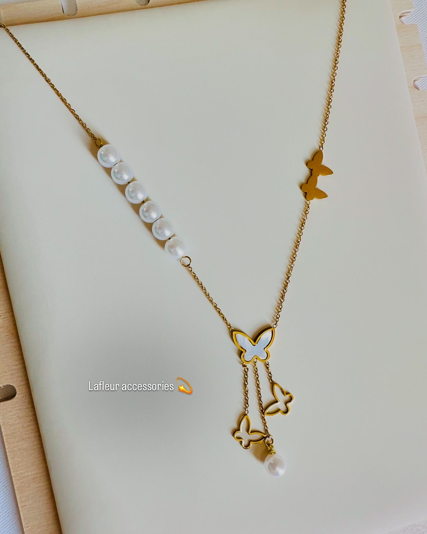 Butterfly Pendant Necklace ā Stainless Steel š¦