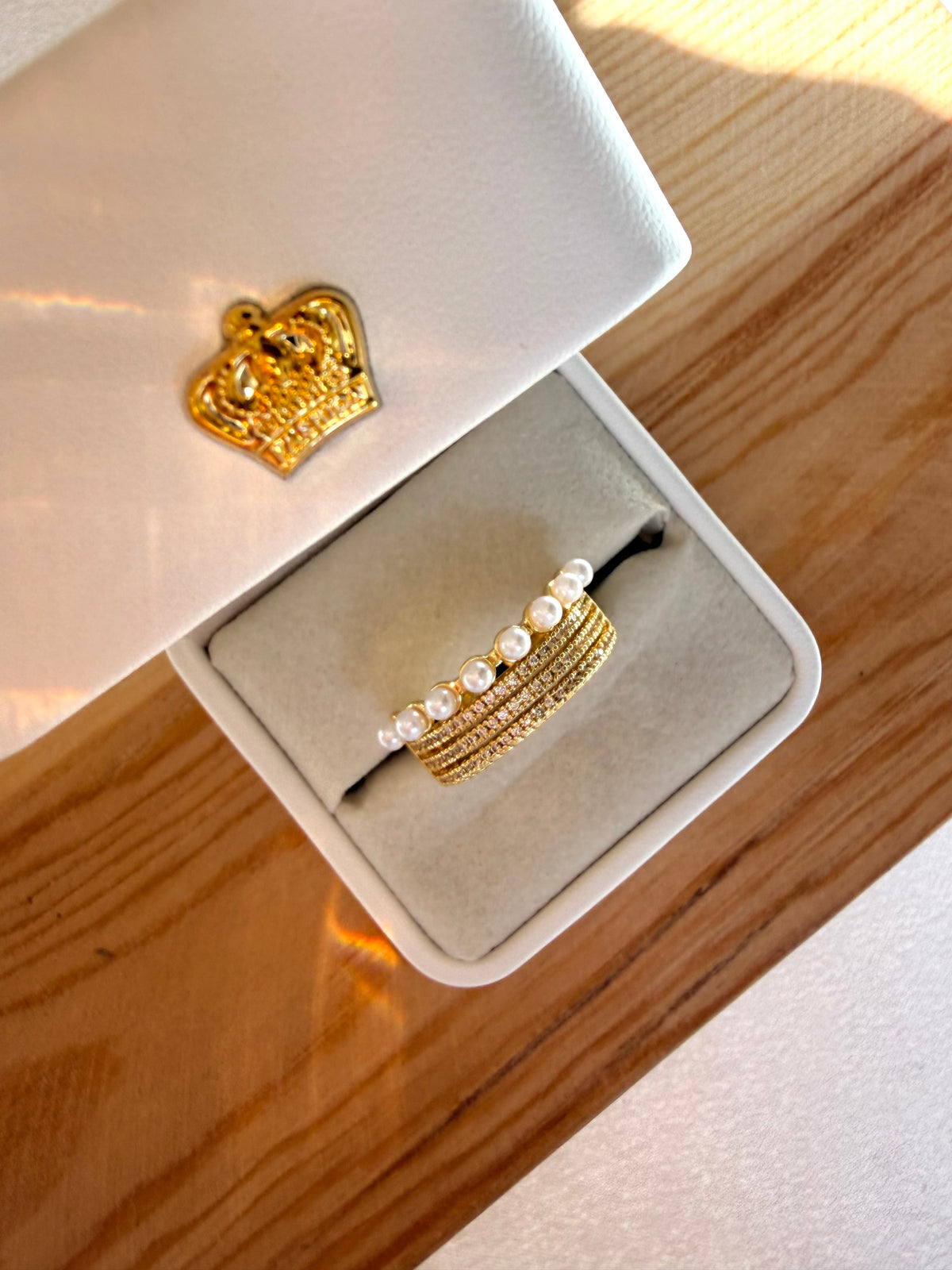 Ring gold plated