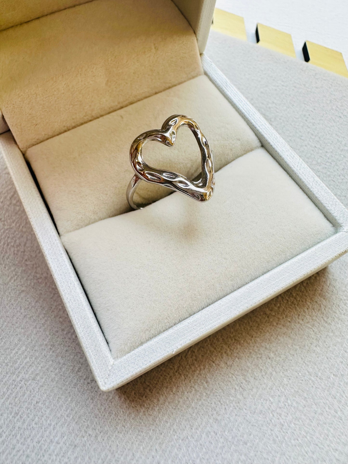 Silver Stainless Steel Rin
