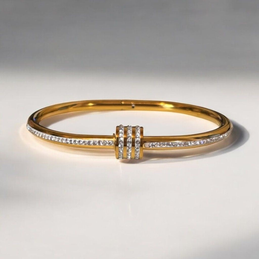 Elegant Crystal Bangle