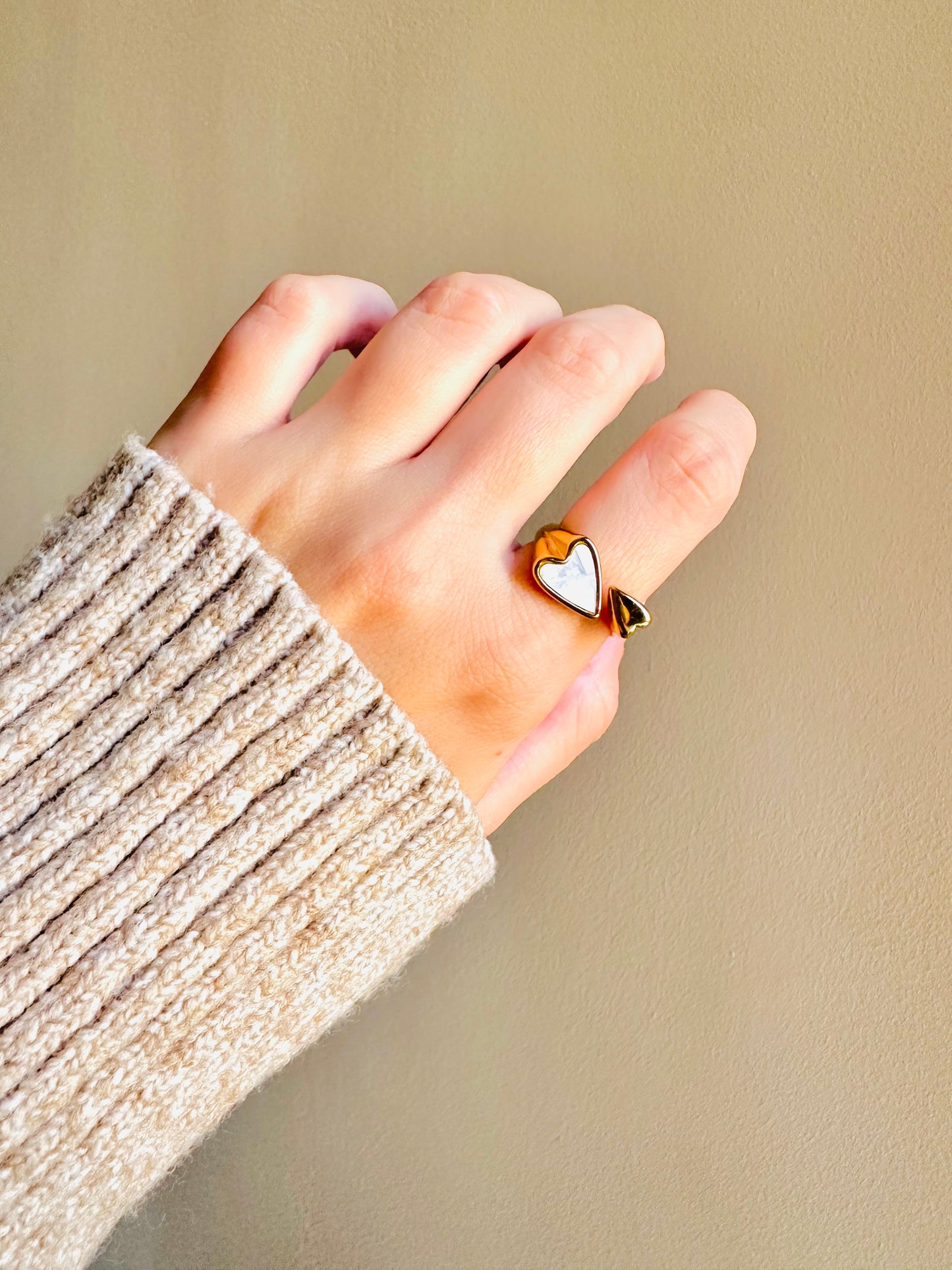 Heart Stainless Steel Ring