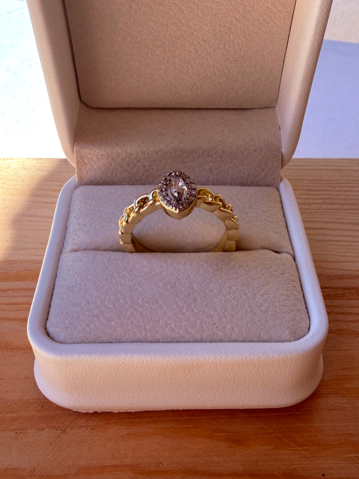 Gold-Plated Ring