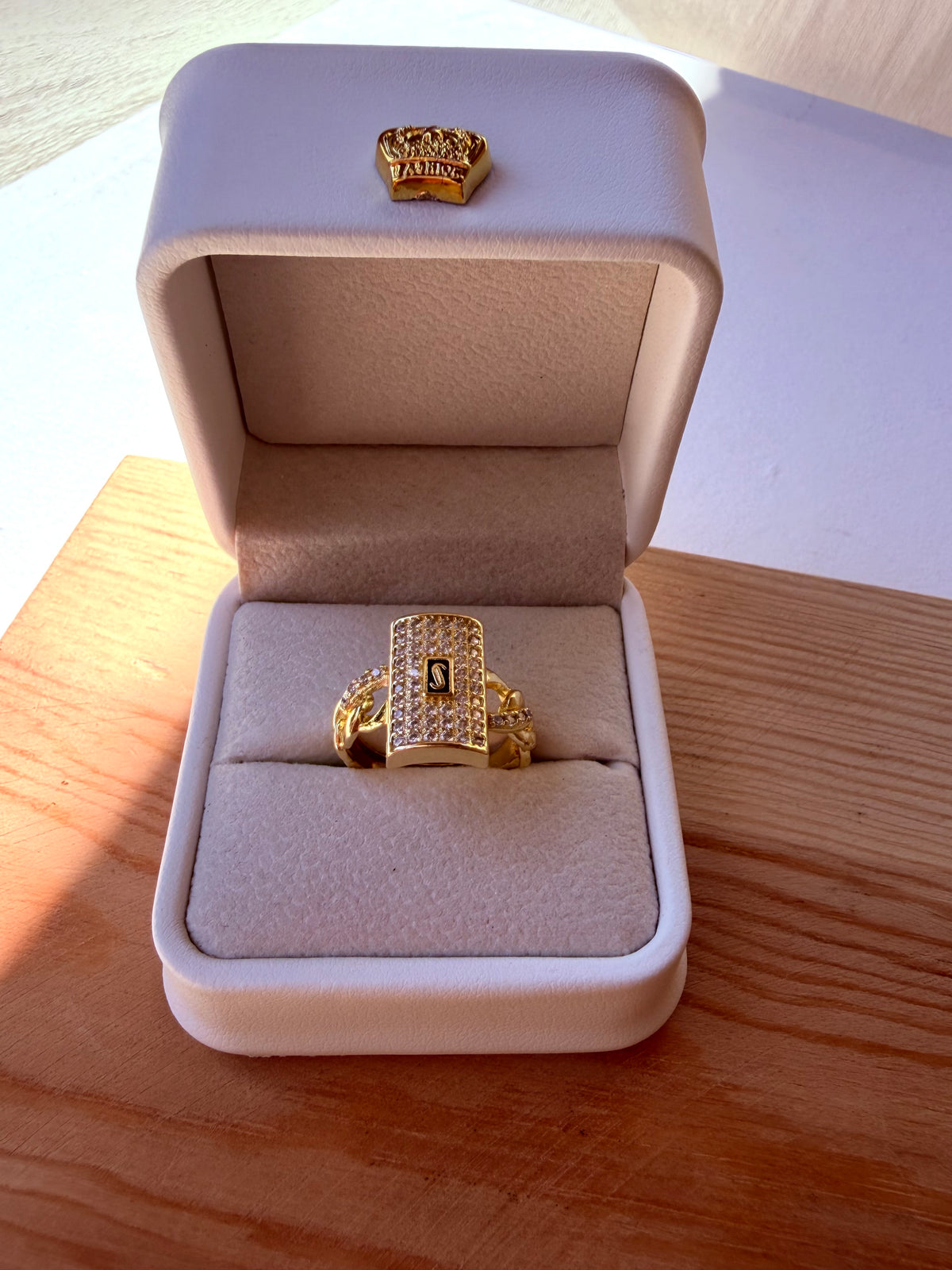 Gold-Plated Ring