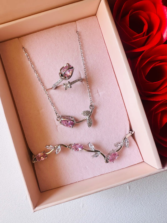 Silver Pink Tulip