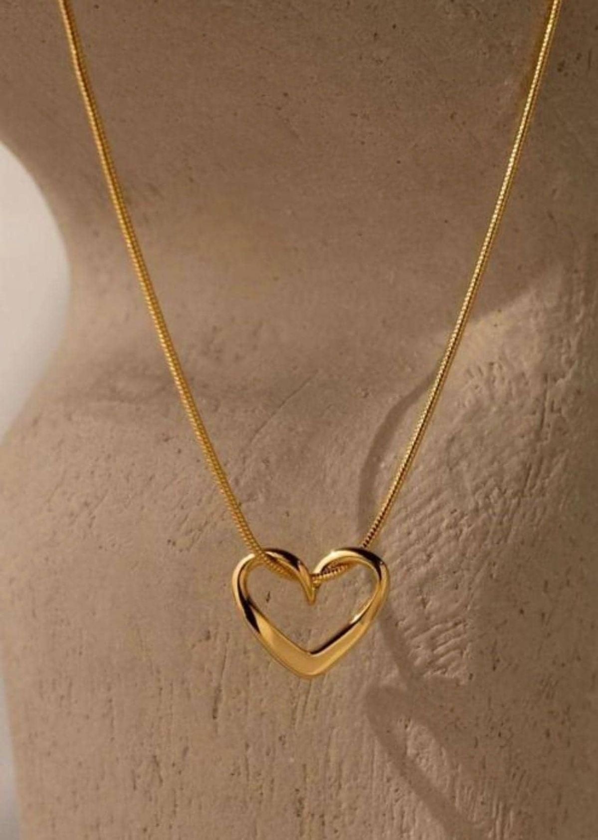 Heart Gold Necklace