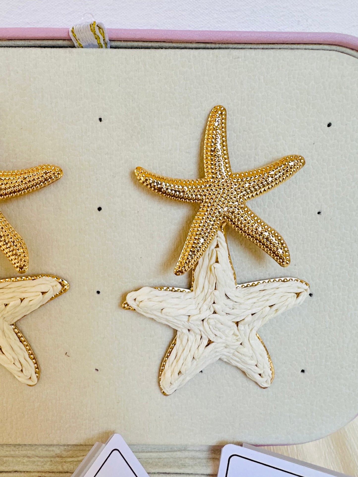 Star Earrings gold plated