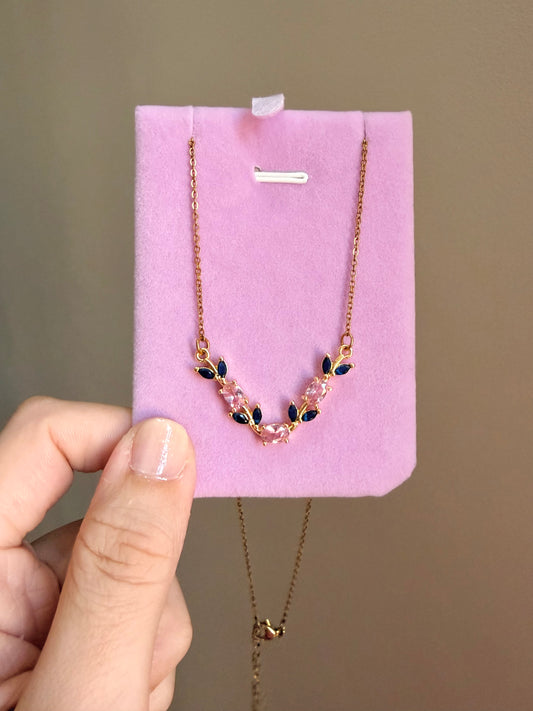 Blue with a Touch of Pink