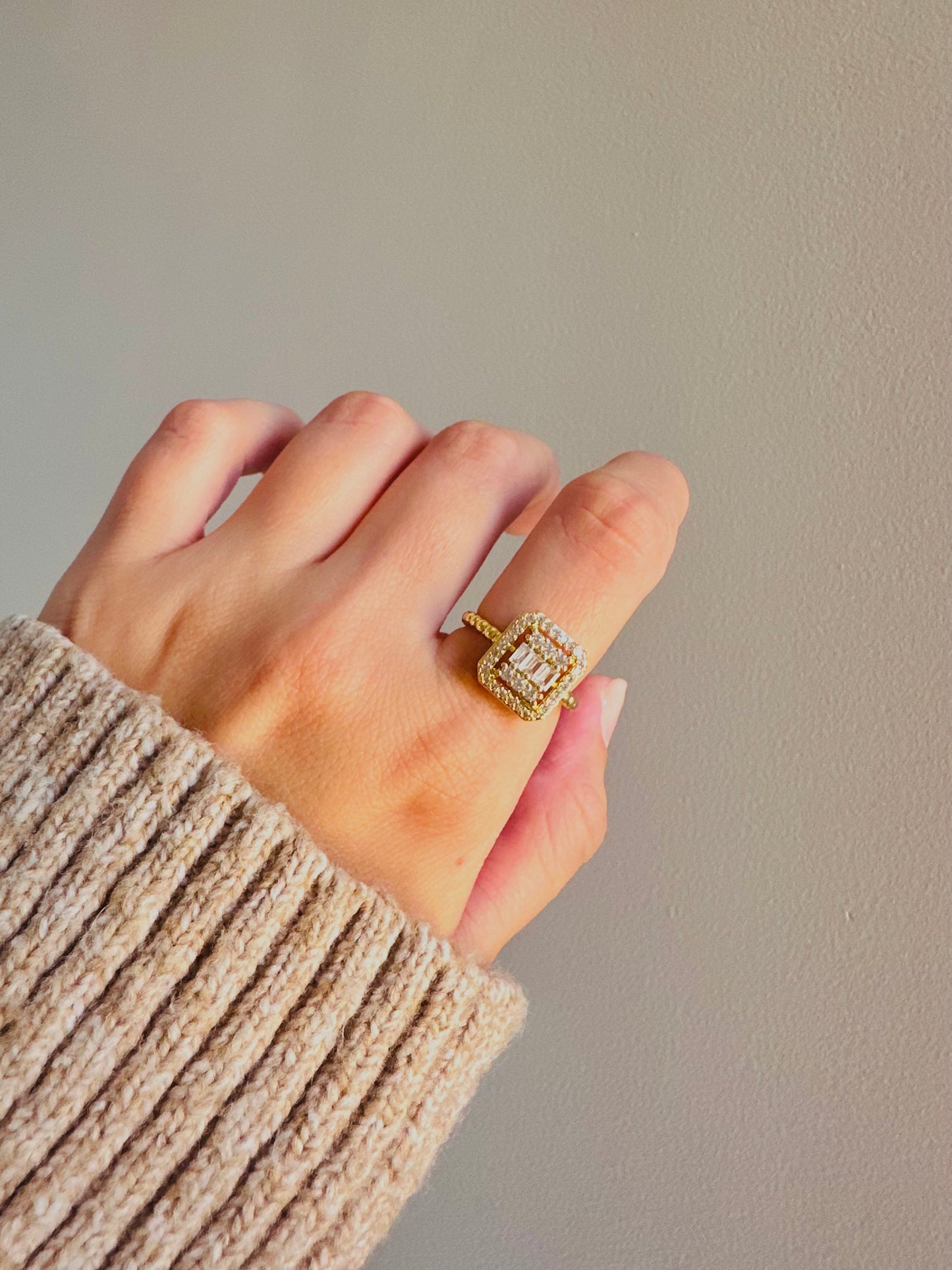 Gold Plated Stainless Steel Ring