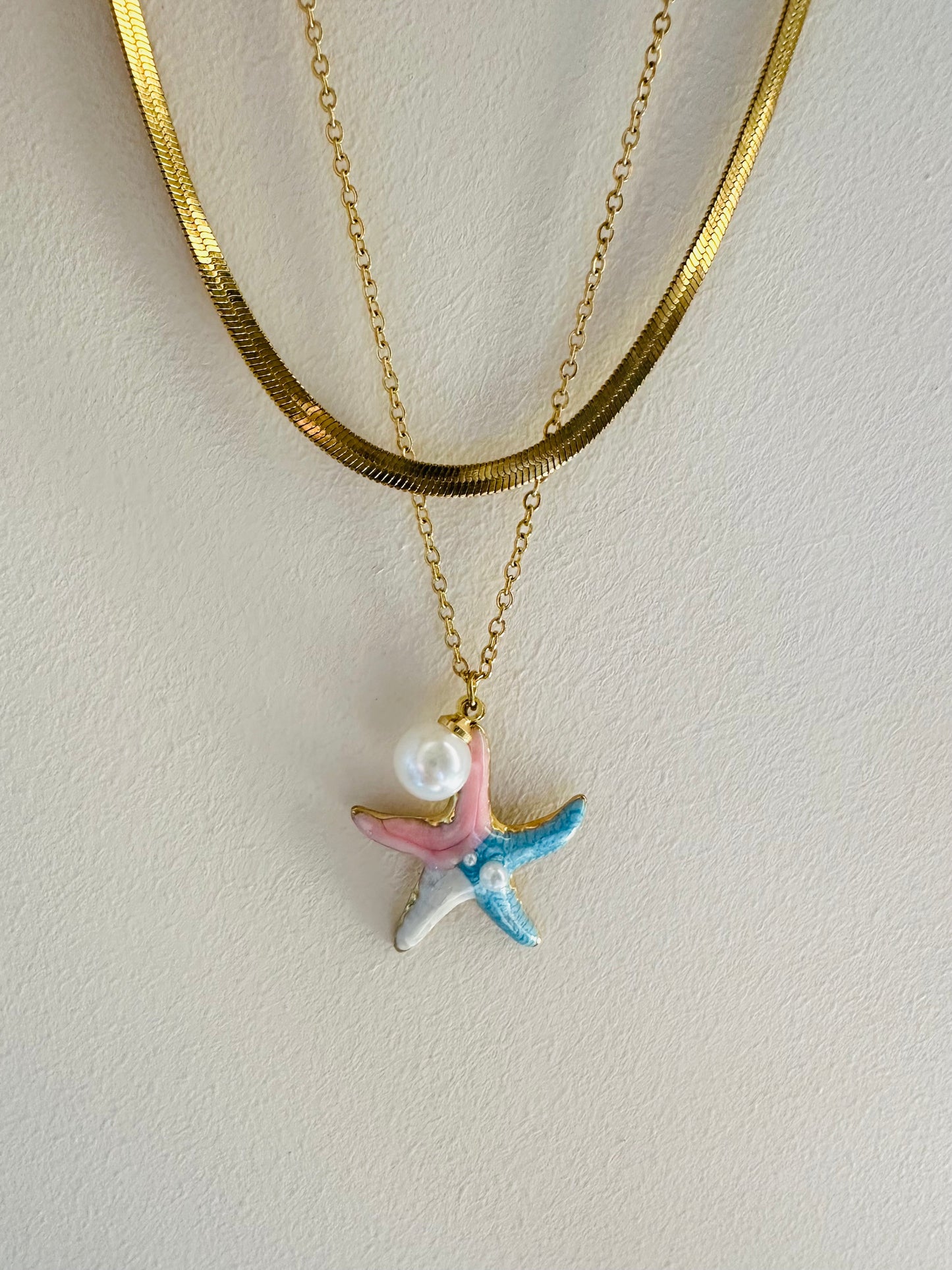 Two-Piece Star Necklace Set