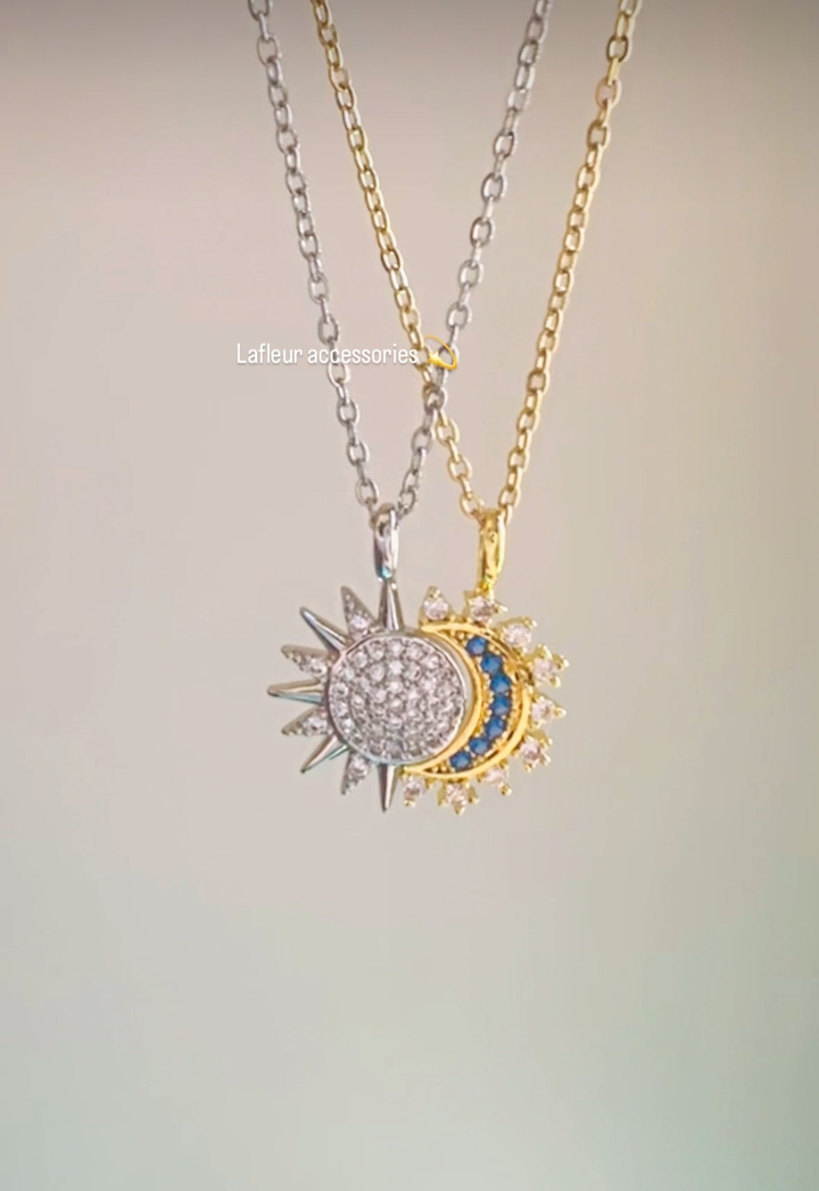 Two-Tone Gold & Silver Necklace – Stainless Steel