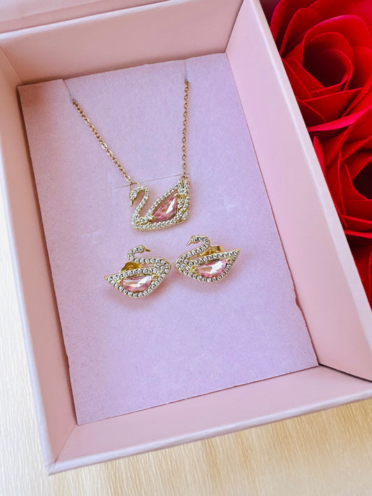 Necklace and Earrings