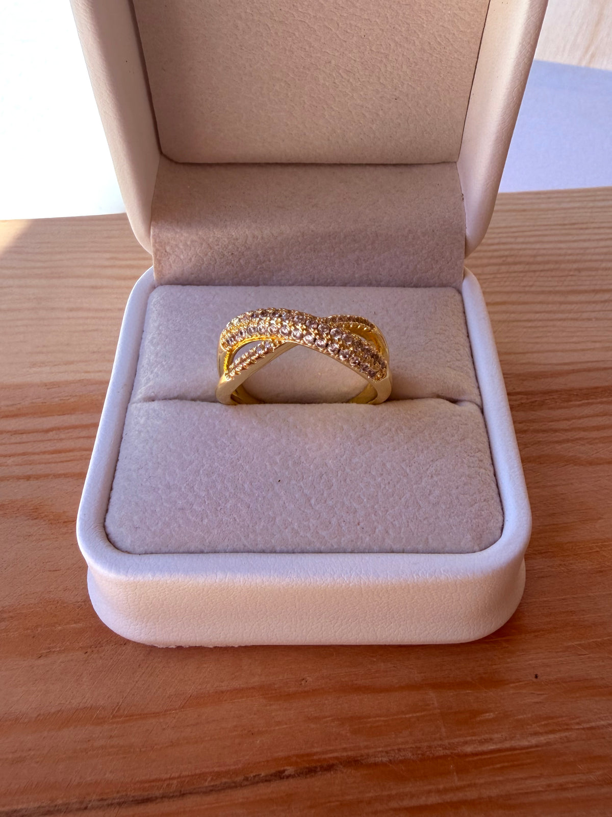 Gold-Plated Ring