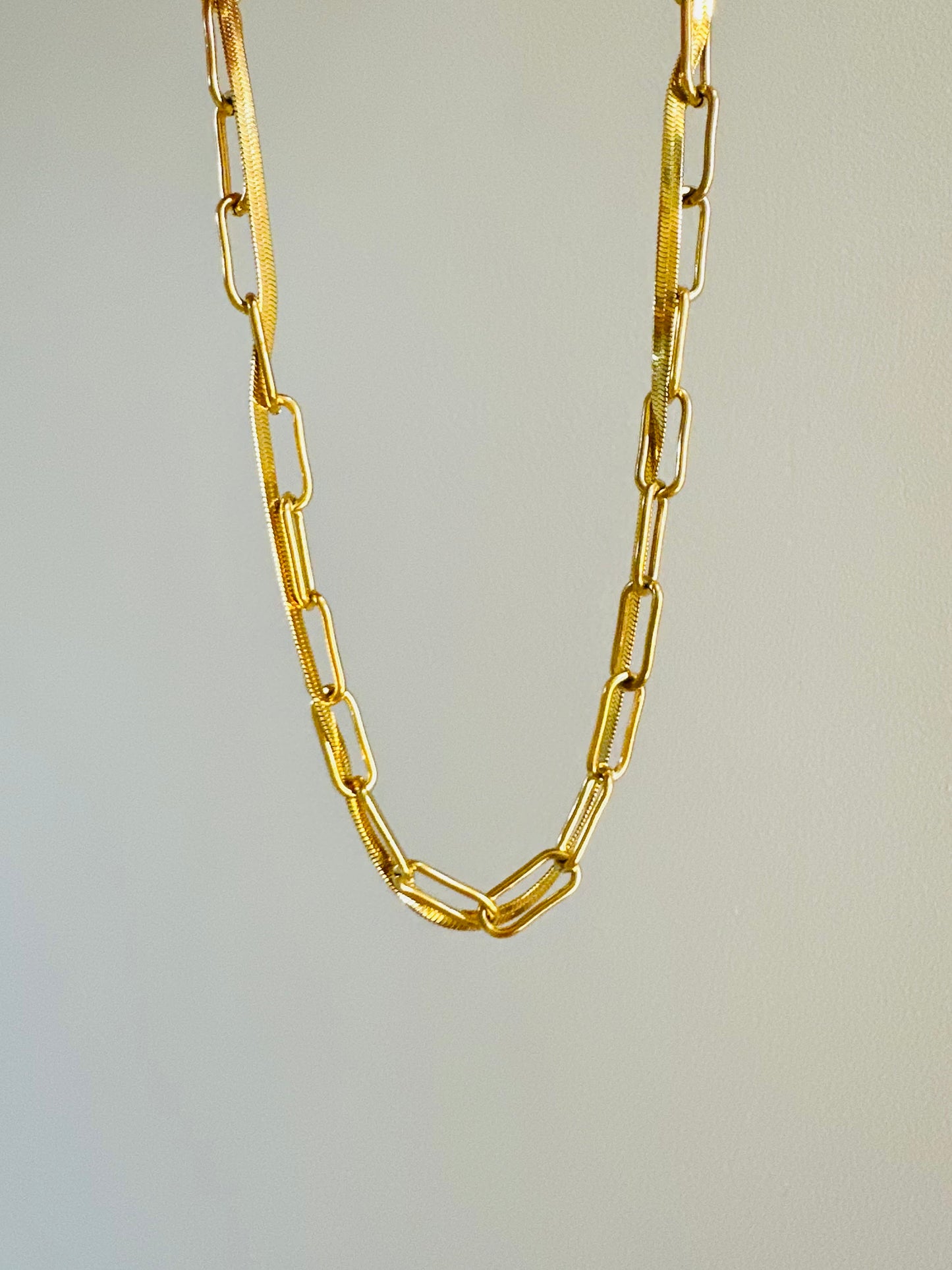 2-Piece Stainless Steel Necklace Set