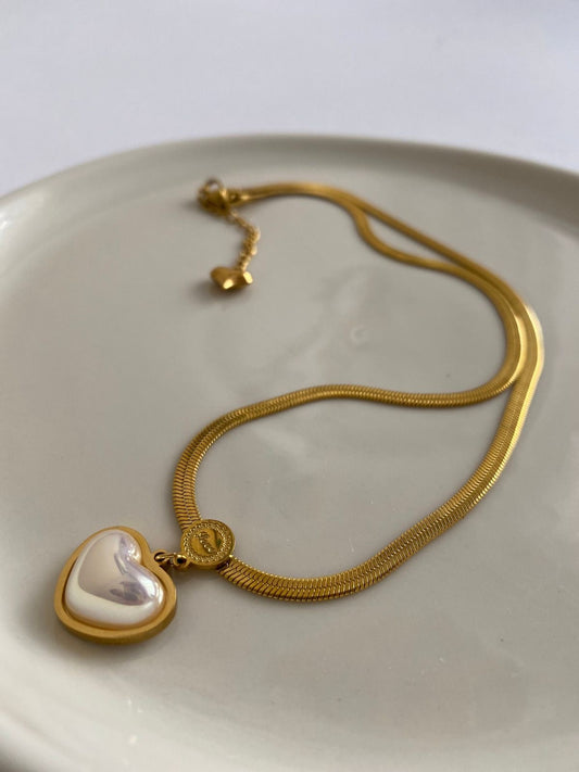 Stainless Steel Heart Necklace