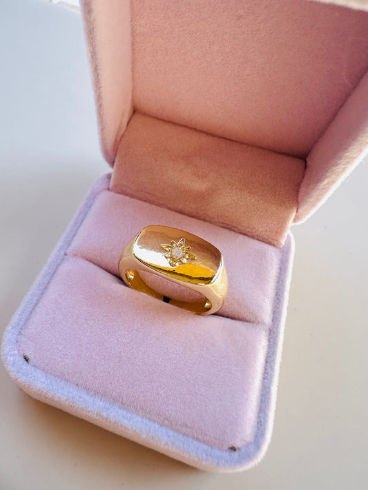 Ring gold plated