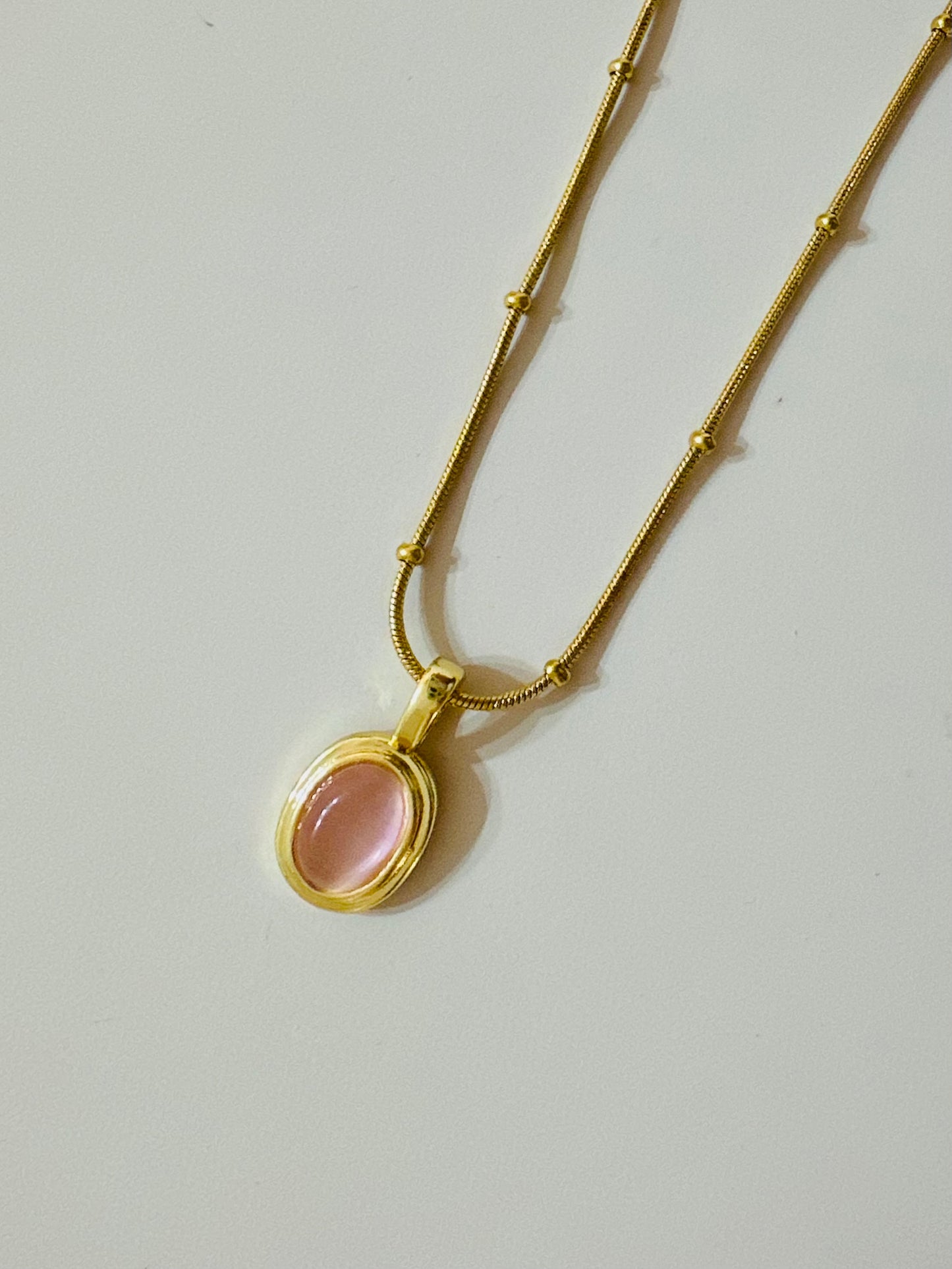 Pink necklace