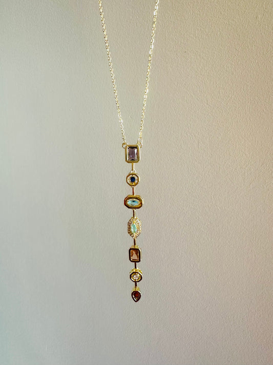 Colorful Stone Necklace