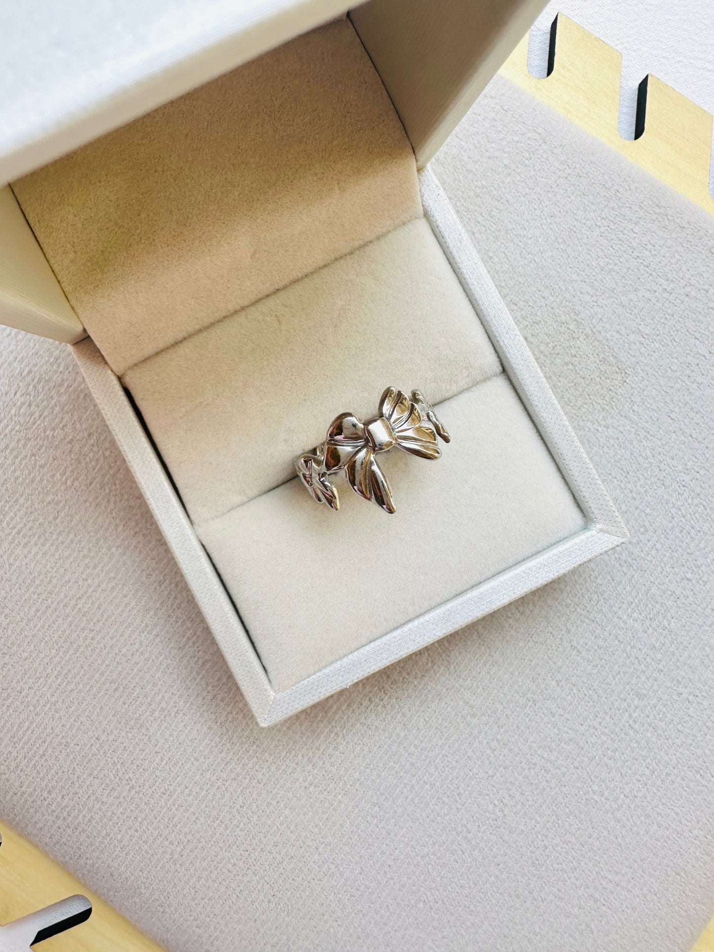* Silver Stainless Steel Ring