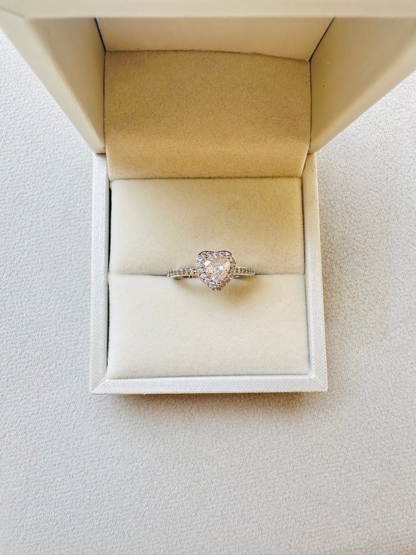 Heart Silver Ring