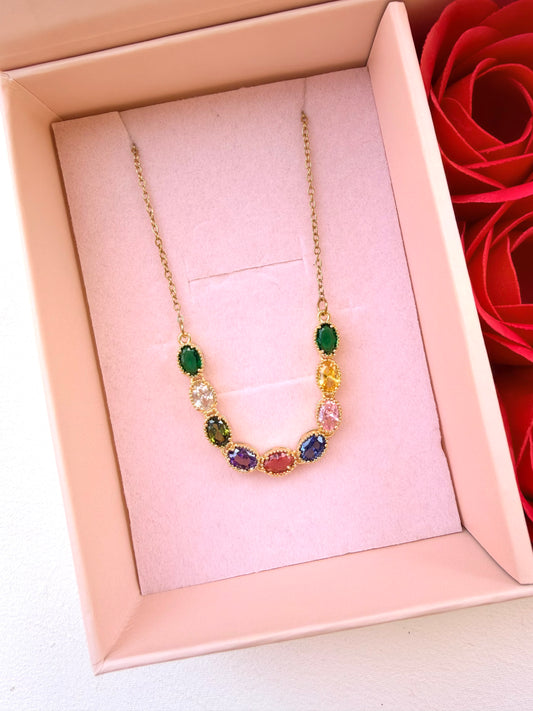 Colorful Chain Necklace 🌈