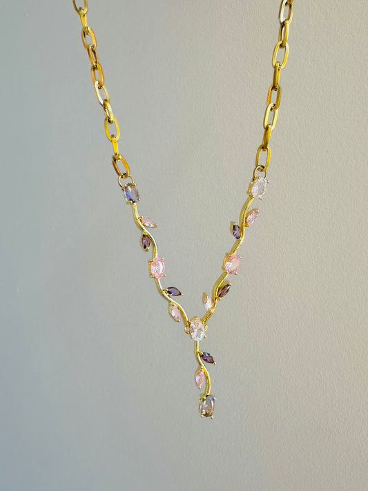 Colorful Tulip Necklace