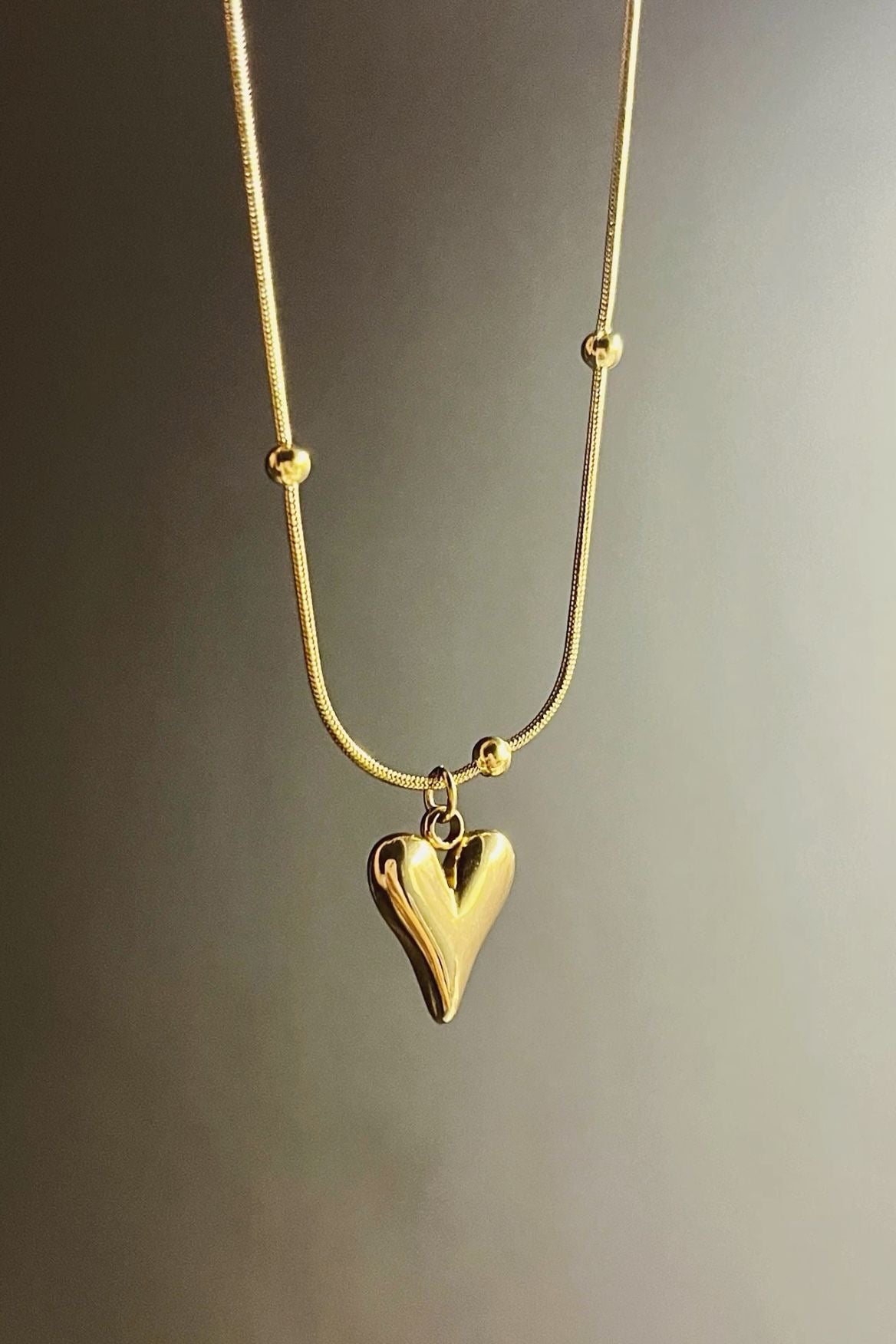Stainless Steel Heart Necklace
