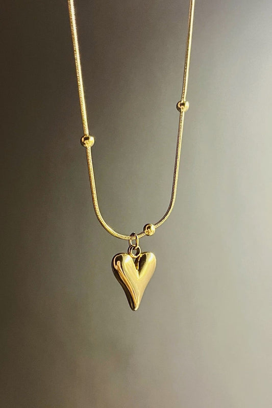 Stainless Steel Heart Necklace