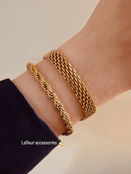 Gold Stainless Steel Bracelet