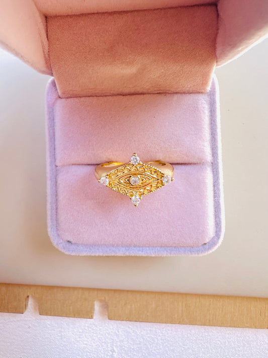 Ring gold plated