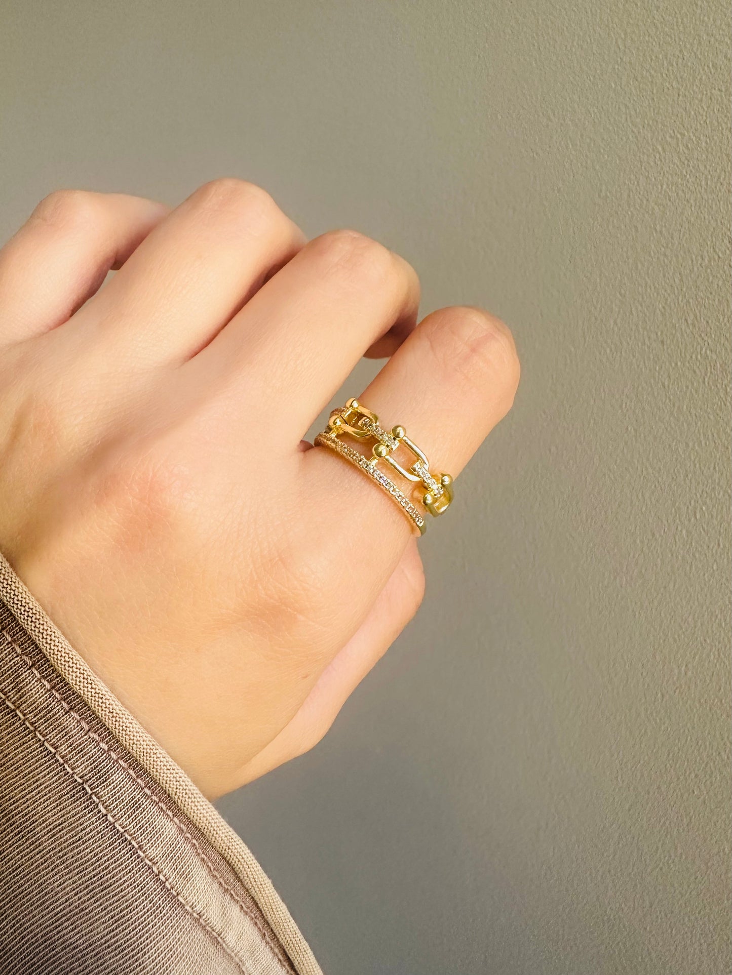 Gold Plated Ring
