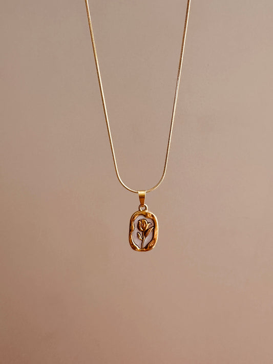 Flower necklace