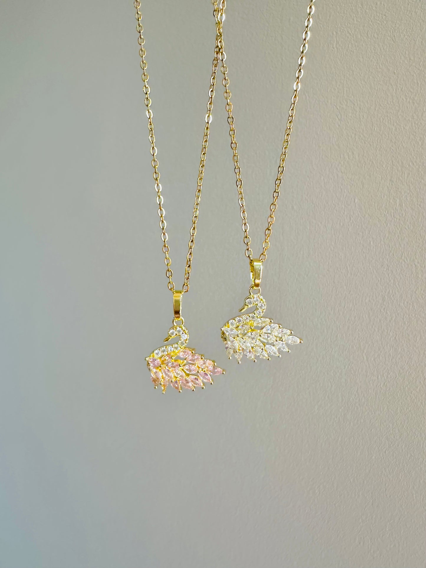 Swan necklace