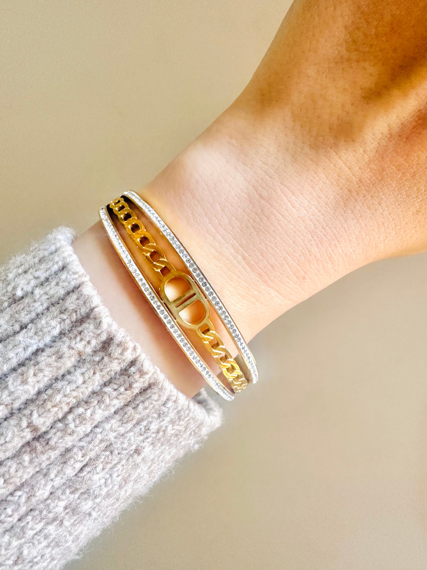CD Stone Bracelet