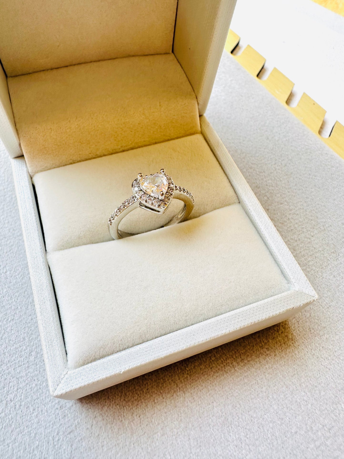 Heart Silver Ring