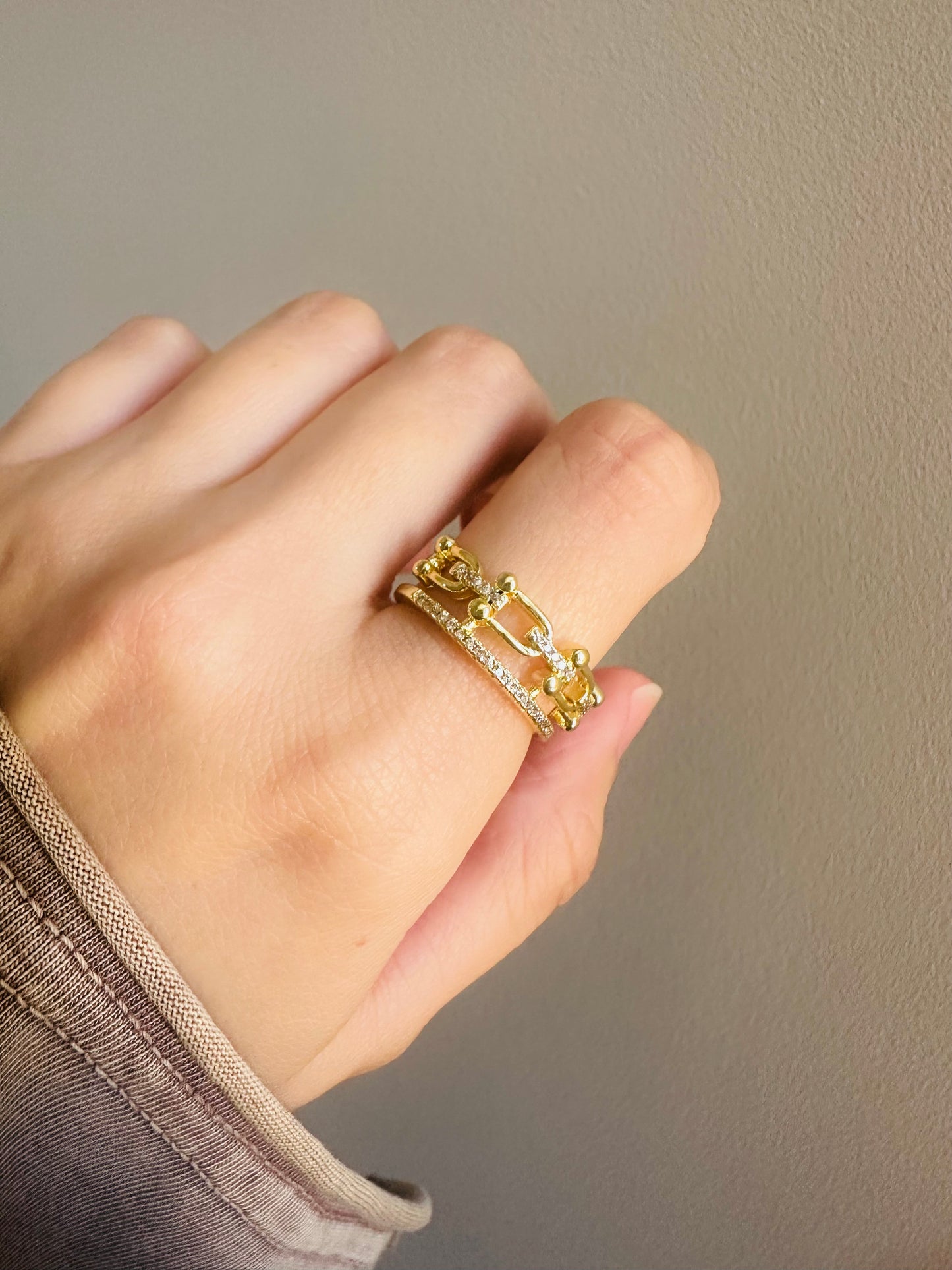Gold Plated Ring