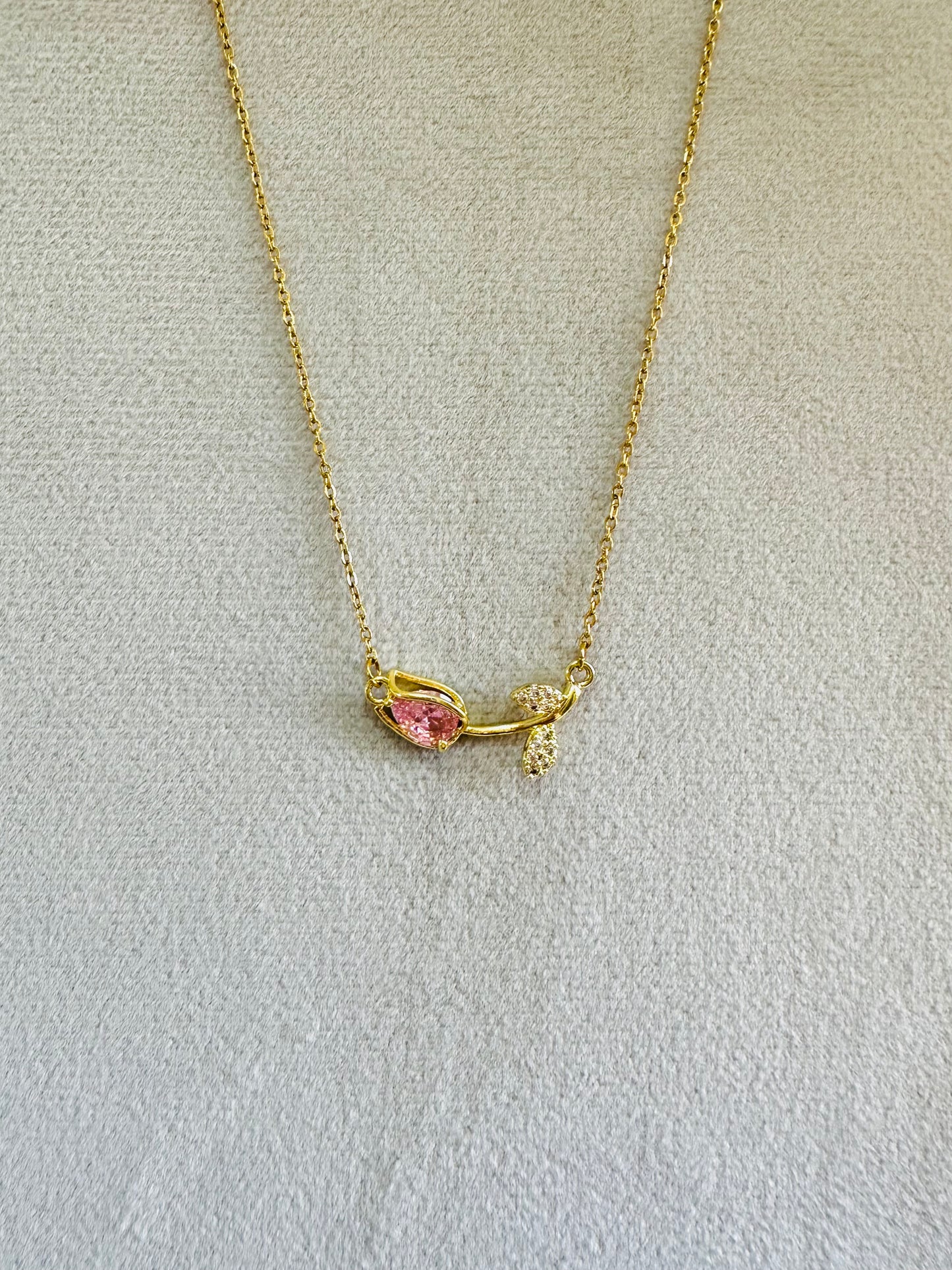 Tulip Flower Necklace