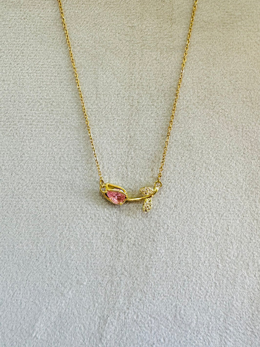 Tulip Flower Necklace