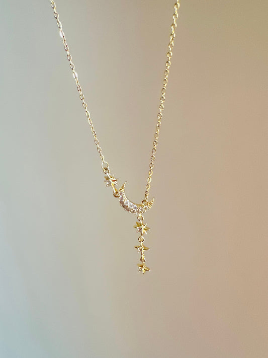 Moon & Stars Necklace