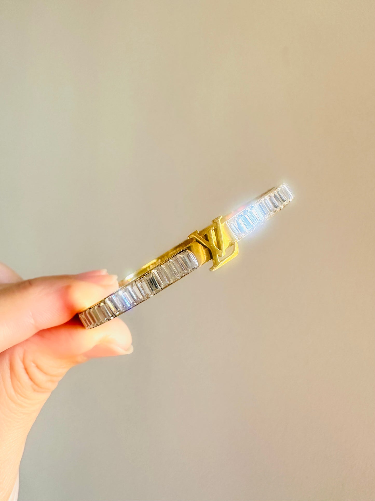 VL Inspired Bangle – Stainless Steel