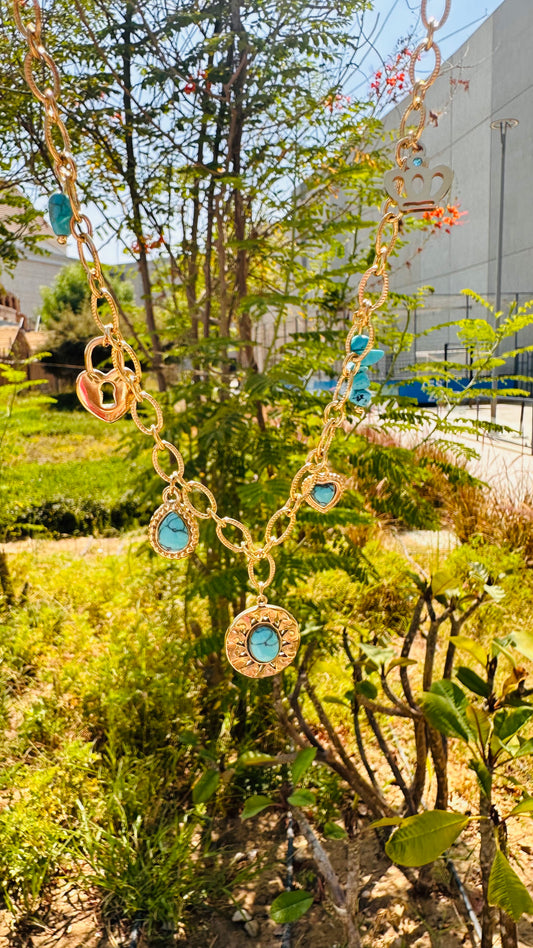 Blue Stones Necklace 💙✨
