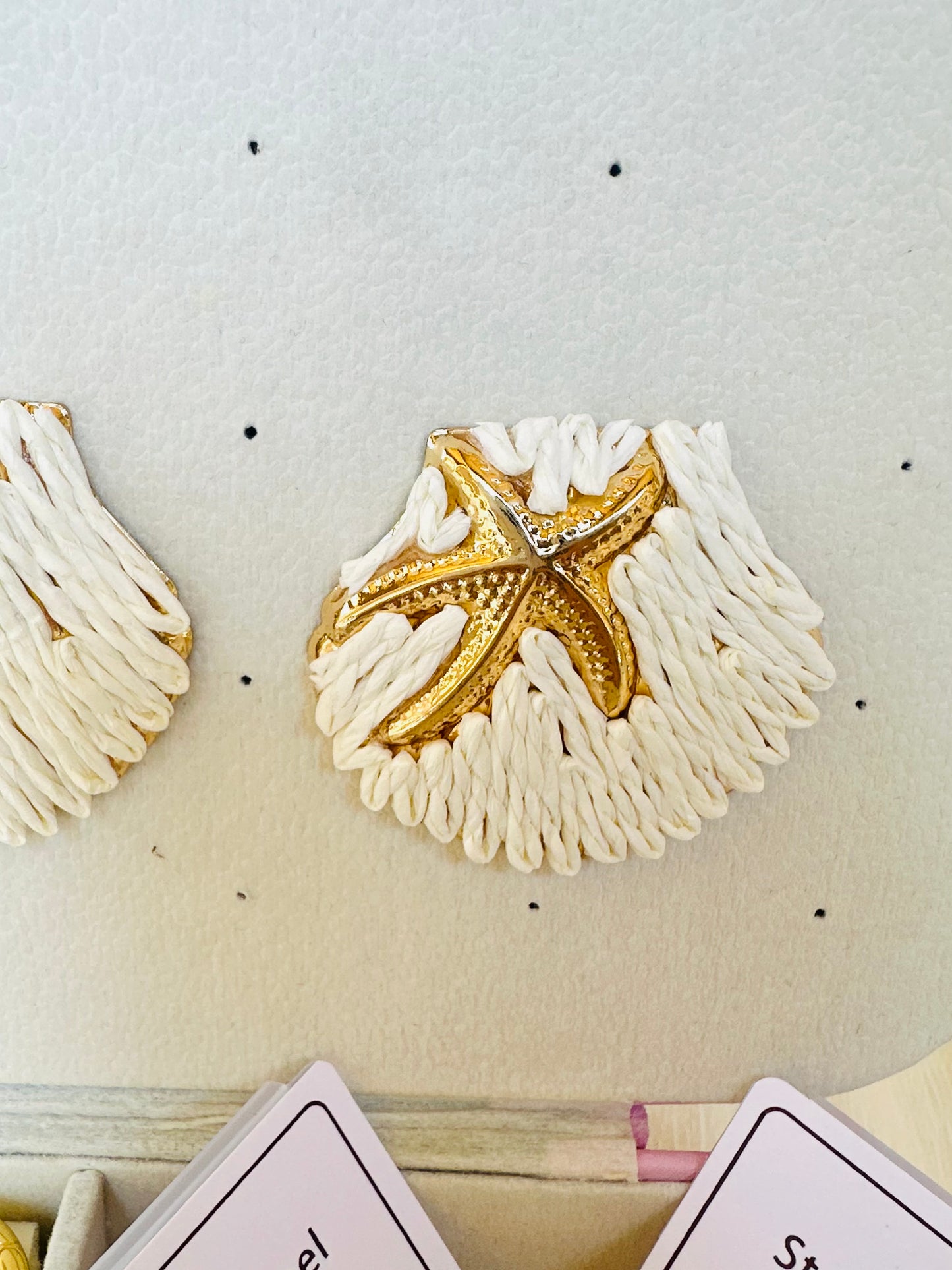 Shell Earrings gold plated
